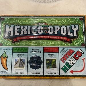 Mexico-Opoly Board Game in Spanish 2-6 players NIB Sealed Viva Mexico